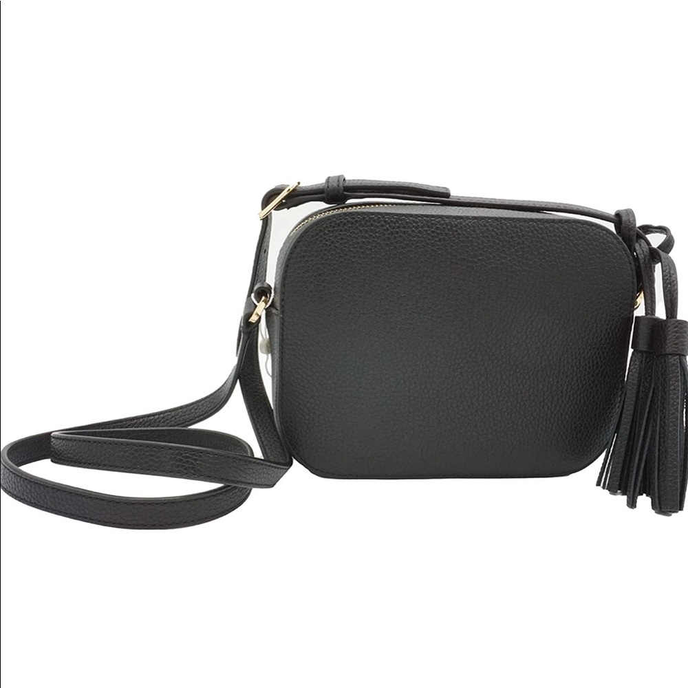 Tory Burch Thea Camera Crossbody Black Bag - Picture 4 of 12